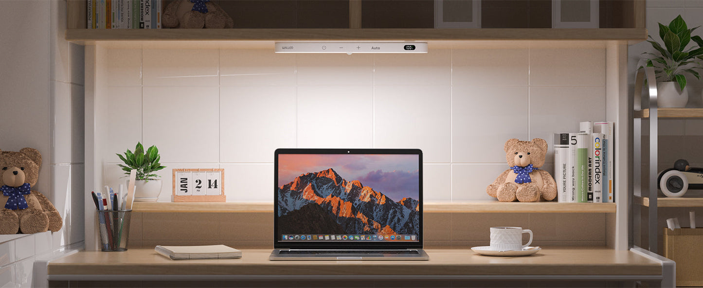 WILLED Motion Sensor Cabinet Light Battery Display