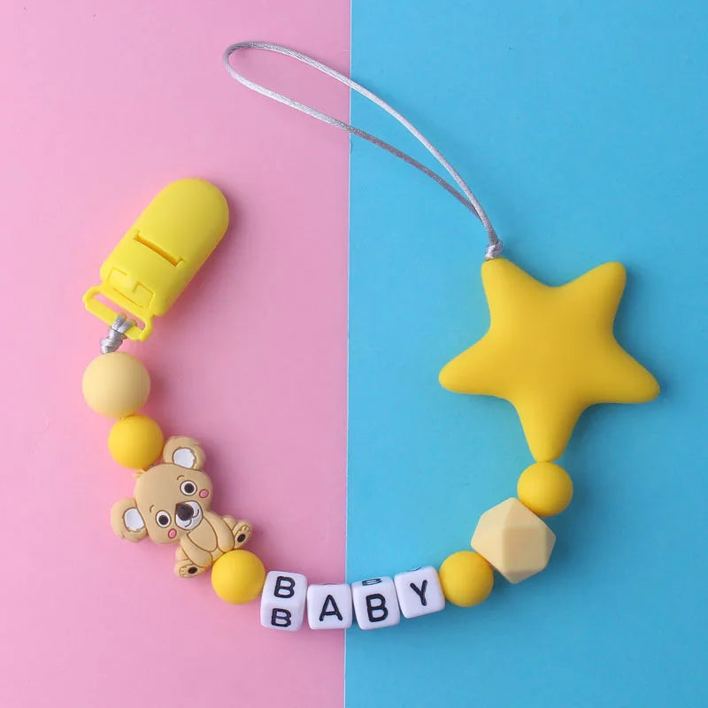 Custom Personalized Name Pacifier Chain for Baby