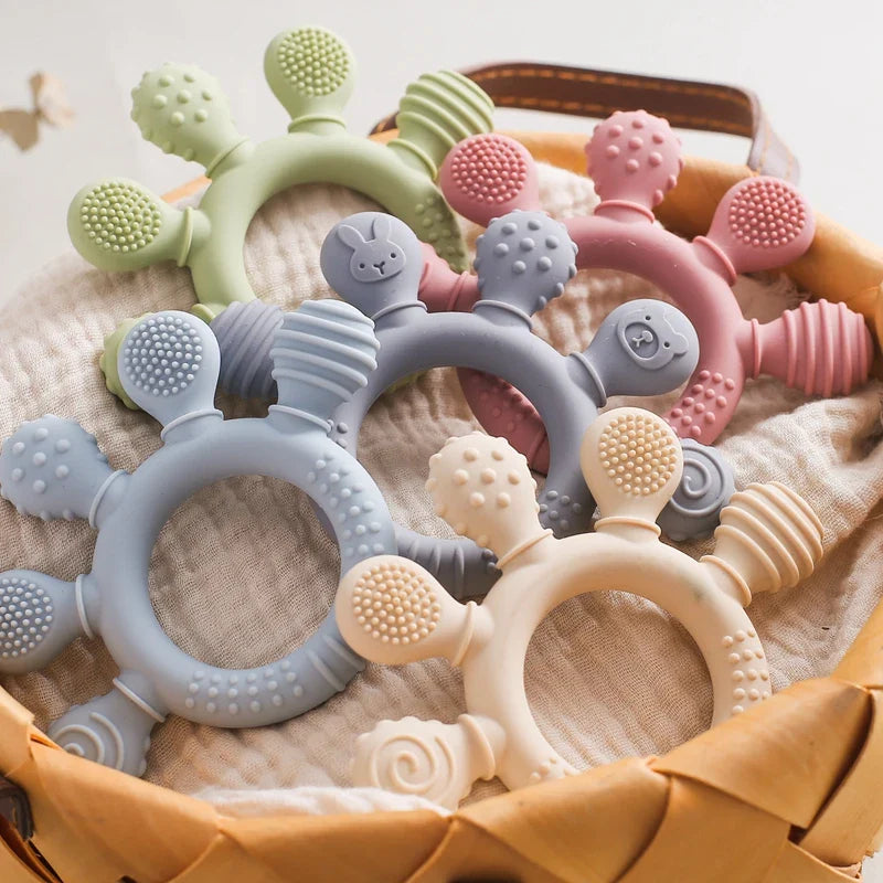 Teething Ring Sensory Toys for Toddlers