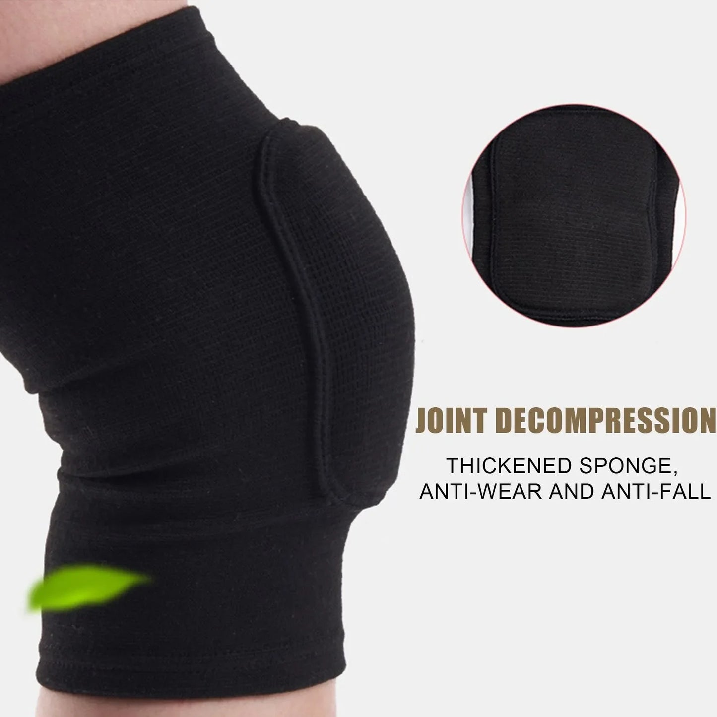 2pcs Sports Compression Knee Pads Elastic Knee Protector