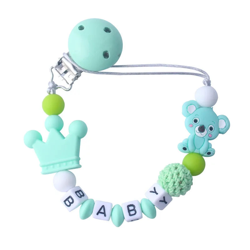 Custom Personalized Name Pacifier Chain for Baby