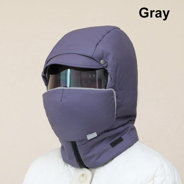 Cozy Winter Mask with Glasses